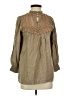 Assorted Brands 100% Viscose Brown Long Sleeve Blouse Size S - photo 1