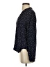 Gap 100% Viscose Polka Dots Black Long Sleeve Blouse Size S - photo 2