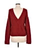 Victoria's Secret Pink Solid Red Pullover Sweater Size M - photo 2