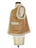 Coco + Carmen 100% Polyester Tan Faux Fur Vest Size S - photo 5