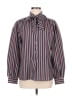 Koret Stripes Blue Long Sleeve Blouse Size M (estimated) - photo 1