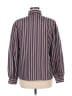 Koret Stripes Blue Long Sleeve Blouse Size M (estimated) - photo 2