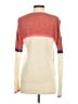Sundry Color Block Ivory Wool Pullover Sweater Size XS (0) - photo 2