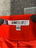 Jennifer Lopez 100% Polyester Red Blazer Size S - photo 6