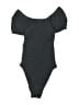 Out From Under Black Gray Bodysuit Size L - photo 2