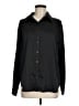 Moving Forward Designs Solid Black Long Sleeve Blouse Size M - photo 1