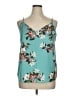 Shein Teal Tank Top Size 1X - photo 1