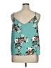 Shein Teal Tank Top Size 1X - photo 2