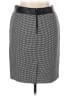 Ann Taylor Houndstooth Black Formal Skirt Size 14 - photo 2