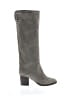 Jimmy Choo Gray Suede Boots Size EU 38 1/2 - photo 1