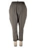 Stylus Solid Gray Active Pants Size XXL - photo 1
