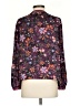 Current Air 100% Polyester Purple Long Sleeve Blouse Size XS - photo 2