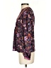 Current Air 100% Polyester Purple Long Sleeve Blouse Size XS - photo 5