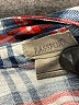 Passport Plaid Blue Long Sleeve Button-Down Shirt Size M - photo 7