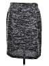 Max Studio Tweed Gray Casual Skirt Size 32 waist (estimated) - photo 2