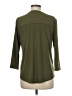 Calvin Klein Green 3/4 Sleeve Blouse Size M - photo 2