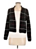 August Silk Plaid Black Cardigan Size M - photo 1