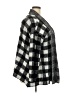 Simplee Checkered-gingham Gray Cardigan Size 2X - photo 4