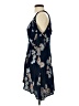 JOA 100% Rayon Paisley Blue Casual Dress Size XS - photo 5