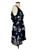 JOA 100% Rayon Paisley Blue Casual Dress Size XS - photo 4
