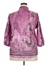 Unbranded Purple 3/4 Sleeve Blouse Size XXL - photo 2