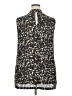 prologue Animal Print Brown Sleeveless Blouse Size XXL - photo 2