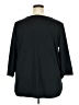 Ruby Rd. Black 3/4 Sleeve Top Size 2X - photo 2