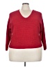 Lauren by Ralph Lauren Red Pullover Sweater Size 3X - photo 1