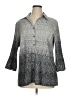 Covington Gray 3/4 Sleeve Blouse Size 16 - 18 - photo 1