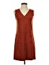 Max Studio Specialty Products Brown Casual Dress Size XS - photo 1