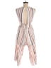Assorted Brands 100% Rayon Stripes Ivory Jumpsuit Size L - photo 2