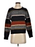 Skies Are Blue Stripes Black Pullover Sweater Size XS - photo 1