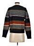 Skies Are Blue Stripes Black Pullover Sweater Size XS - photo 2