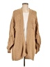 Derek Heart 100% Polyester Tan Cardigan Size M - photo 1