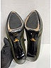 Prada 100% Leather Gray Black Patent Leather Pumps Size EU 37 1/2 - photo 5