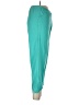 Onque Casuals Solid Teal Casual Pants Size L - photo 4