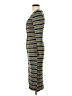 Alya Stripes Gray Casual Dress Size S - photo 5