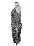 DressBarn Paisley Silver Cocktail Dress Size 6 - photo 5
