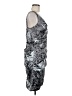 DressBarn Paisley Silver Cocktail Dress Size 6 - photo 4