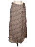 Urban Romantics 100% Rayon Animal Print Brown Casual Skirt Size S - photo 1
