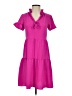 DKNY 100% Polyester Pink Casual Dress Size 0 - photo 1