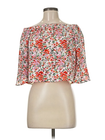 Wild Pearl 3/4 Sleeve Blouse (view 1)