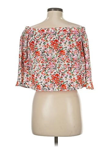 Wild Pearl 3/4 Sleeve Blouse (view 2)