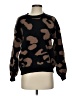 Shein 100% Acrylic Camo Black Pullover Sweater Size 4 - photo 1