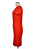 H&M Solid Orange Cocktail Dress Size M - photo 5