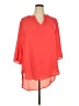 Misia Red 3/4 Sleeve Blouse Size 3X - photo 1