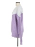 Allison Joy Color Block Purple Pullover Sweater Size M - photo 5
