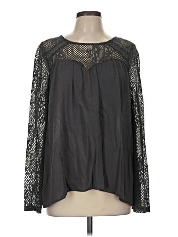 Others Follow Long Sleeve Blouse (view 1)