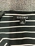 Roz & Ali Stripes Black Long Sleeve Blouse Size 3X - photo 4