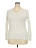 Basic Editions Ivory Pullover Sweater Size XXL - photo 1